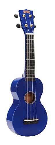 Mahalo Ukuleles MR1BK Rainbow Series Soprano Ukulele