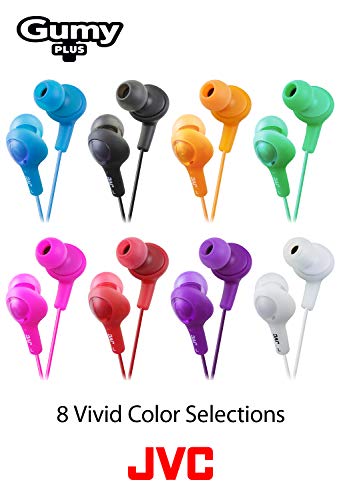 JVC HAFX5G Gumy Plus Inner Ear Headphones