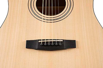 Cort Earth Series Dreadnought Acoustic Guitar Starter Pack. Open Pore