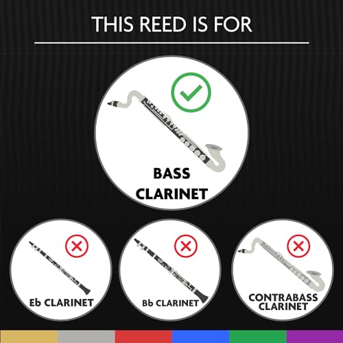 Légère Reeds Premium Synthetic Woodwind Reed, Bass Clarinet, Signature