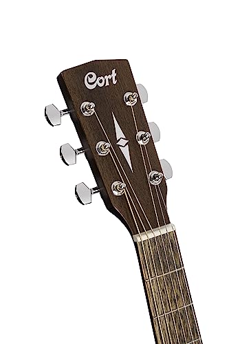 Cort Earth Series Dreadnought Acoustic Guitar Starter Pack. Open Pore