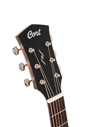 Cort Essence Series ES-GA4 Grand Auditorium Cutaway Acoustic Electric Guitar