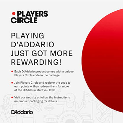 D'Addario Nickel Wound Electric Bass Guitar Strings
