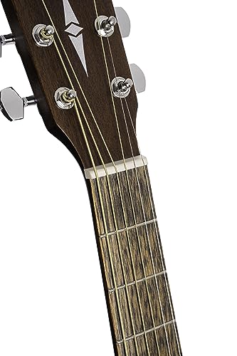 Cort Earth Series Dreadnought Acoustic Guitar Starter Pack. Open Pore