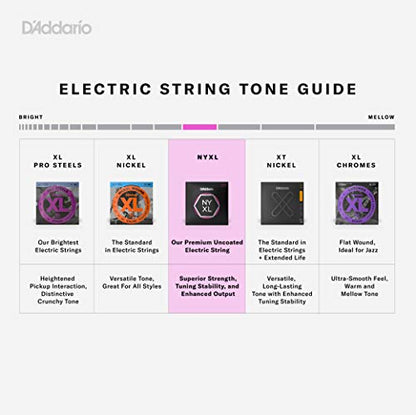 D'Addario NYXLS45100 Nickel Plated Bass Guitar Strings