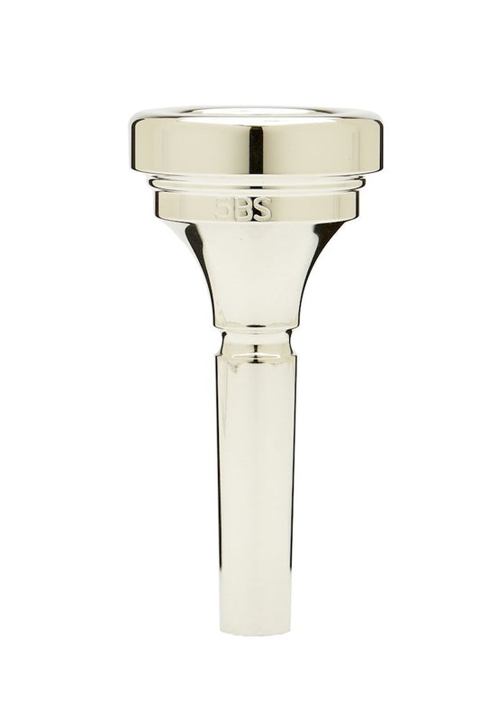 Denis Wick DW5880-5BS Silver-Plated Medium Bore Trombone Mouthpiece