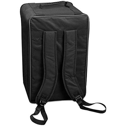 Sela Percussion Birchwood Box Drum Bundle with Internal snares, Includes Cajon Backpack, Sitting pad and Learn to Play Book, Made in Germany, 2 Year Warranty (SE191EN)