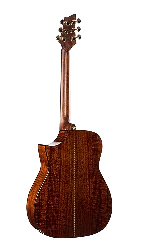 Cort 6 String Acoustic-Electric Guitar, Right, Natural Glossy, Full (LUXEII)