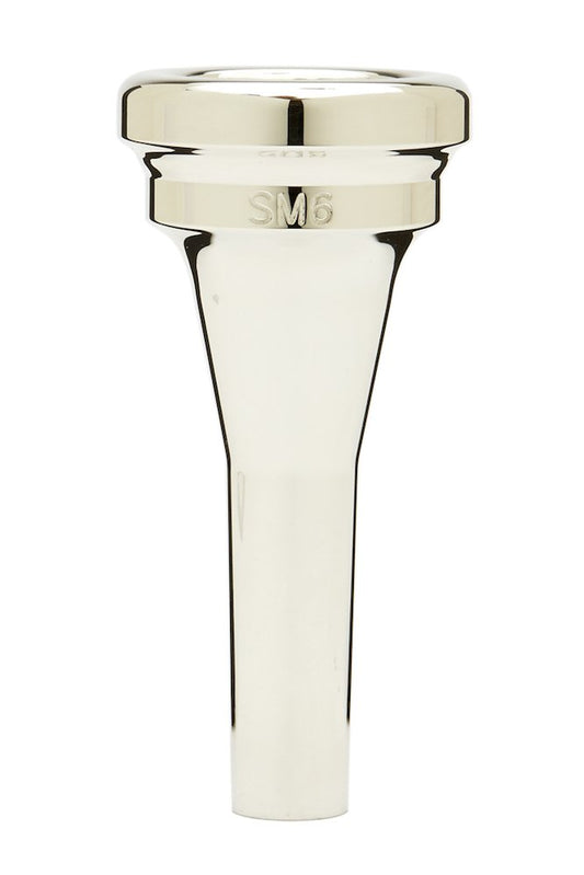 Denis Wick DW5880E-SM6 Silver-Plated Euphonium Mouthpiece, Steven Mead model