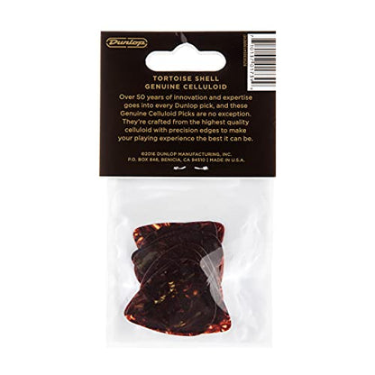 Dunlop Classic Celluloid Guitar Picks, 12-Pack