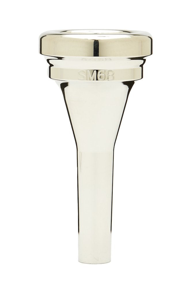 Denis Wick DW5880B SM6 Silver-Plated Baritone Mouthpiece, Steven Mead model