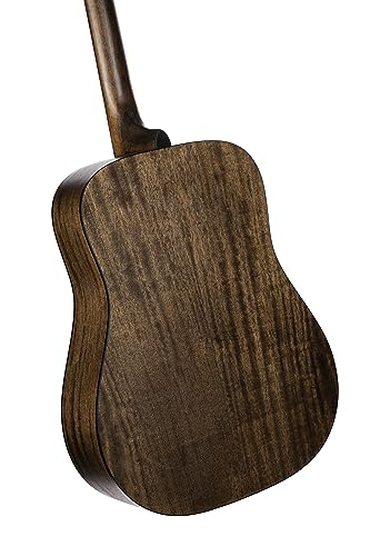 Cort Earth Series Dreadnought Acoustic Guitar Starter Pack. Open Pore