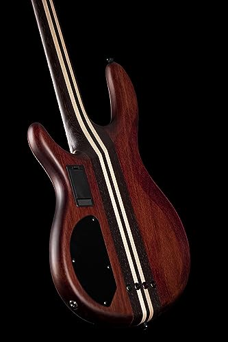 Cort, 4-String Bass Guitar, Right, Etched Natural Black (A4ULTRAENB)