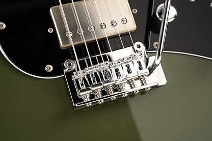 Cort G250 SE 6-String Solid-Body Electric Guitar Olive Dark Green