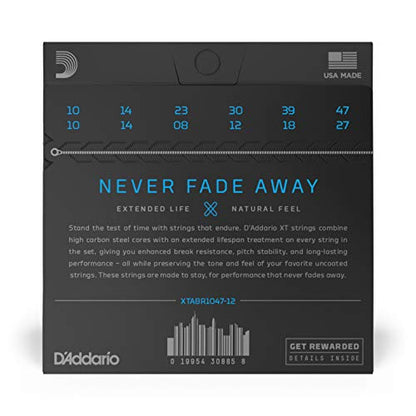 D'Addario XT 80/20 Bronze Acoustic Guitar Strings
