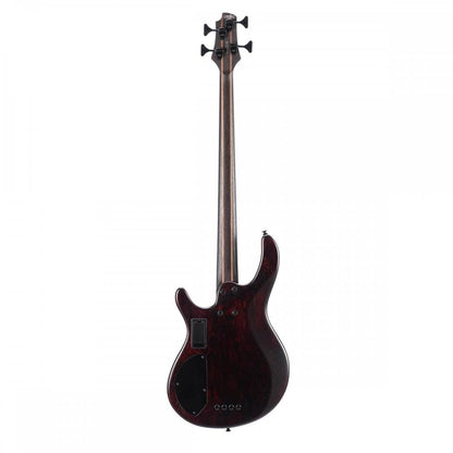 Cort 4 String Bass Guitar, Right, Open Pore Transparent Black, one size (B4ELEMENTOPTB)