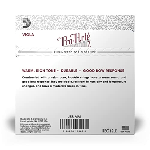 D'Addario Pro-Arte Viola String Set