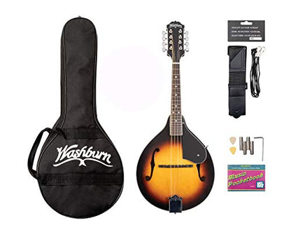 Washburn M1K A-Style Mandolin, Sun