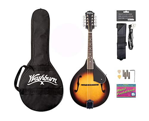 Washburn M1K A-Style Mandolin, Sun