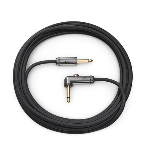 D'Addario 10' Circuit Breaker Instrument Cable with Latching Cut-Off Switch