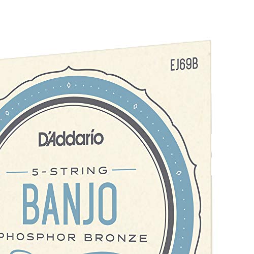 D'Addario Nickel 5-String Banjo Strings