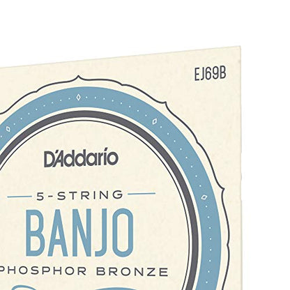 D'Addario Nickel 5-String Banjo Strings