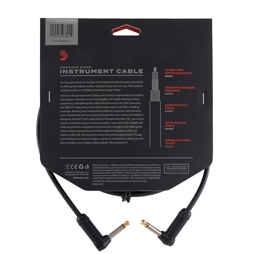 D'Addario American Stage Instrument Cable