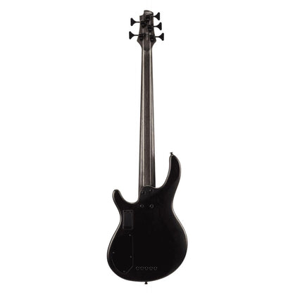 Cort 5 String Bass Guitar, Right, Open Pore Transparent Black, Full (B5ELEMENTOPTB)
