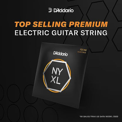 D'Addario NYXL50105 Nickel Wound Bass Guitar Strings, Medium, 50-105, Long Scale