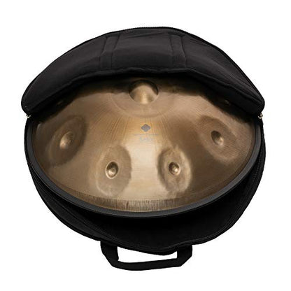 Sela SE Harmony Handpan Stainless Steel with Padded Bag and Cotton Gloves, Steel Drum, Handmade, Percussion Instrument