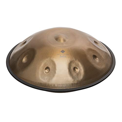 Sela SE Harmony Handpan Stainless Steel with Padded Bag and Cotton Gloves, Steel Drum, Handmade, Percussion Instrument