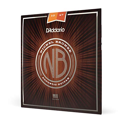D'Addario Nickel Bronze Acoustic Guitar Strings