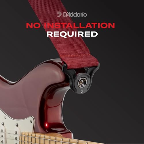 D'Addario Planet Waves Auto Lock Guitar Strap