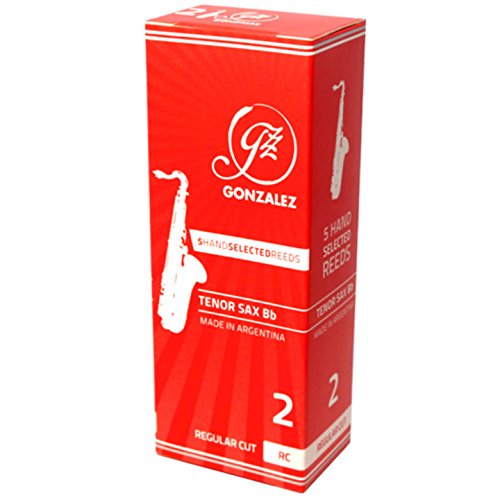 Gonzalez Tenor Saxophone Reeds, Regular Cut (RC)