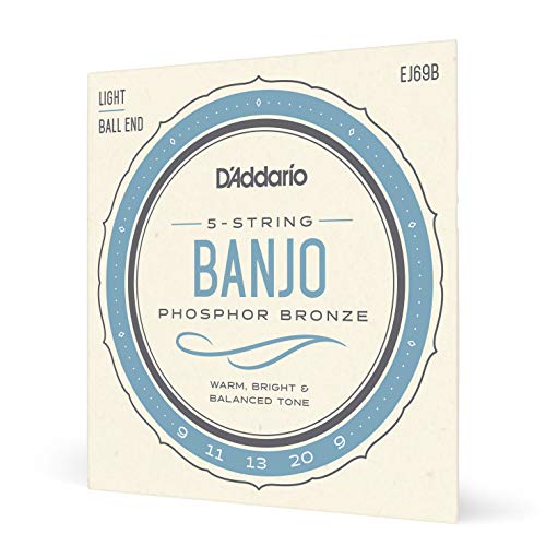 D'Addario Nickel 5-String Banjo Strings
