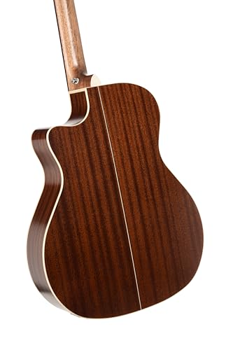 Cort Essence Series ES-GA4 Grand Auditorium Cutaway Acoustic Electric Guitar
