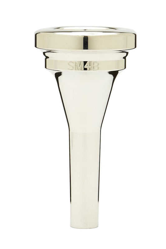 Denis Wick DW5880B SM4 Silver-Plated Baritone Mouthpiece, Steven Mead model