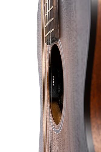 Cort 6 String Acoustic-Electric Guitar, Right, Open Pore Black Burst, Full (COREOCOPBB)