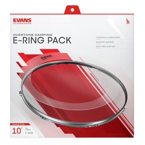 Evans 1 Inch E-Ring 10 Pack