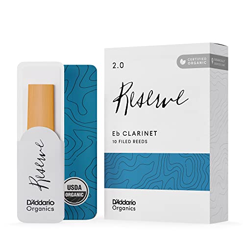 D’Addario Woodwinds - Organic Reserve Eb Clarinet Reeds - E Flat Clarinet Reeds