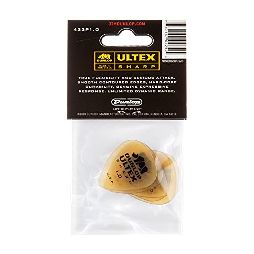 Jim Dunlop 433P73 Dun Ultex Sharp 6Pk
