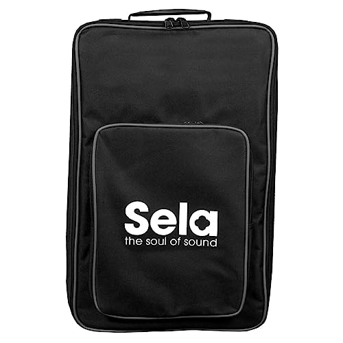 Sela SE 090 Cajon Backpack with Accessory Compartment Suitable for Cajons with Maximum Dimensions 30 x 30 x 50 cm 6 mm Protective Padding