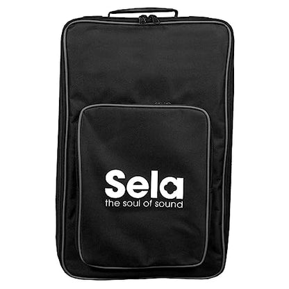 Sela SE 090 Cajon Backpack with Accessory Compartment Suitable for Cajons with Maximum Dimensions 30 x 30 x 50 cm 6 mm Protective Padding