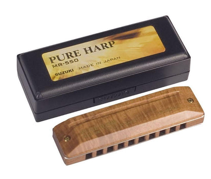Suzuki Diatonic Harmonica PURE HARP MR-550H