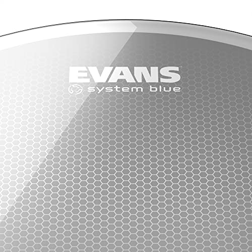 Evans System Blue SST Marching Tenor Drum Head