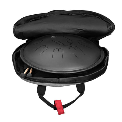 Melody Tongue Drum 14 Inch D Kurd Black Including Carrying Bag