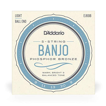 D'Addario Nickel 5-String Banjo Strings