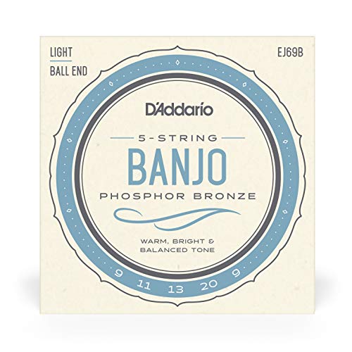 D'Addario Nickel 5-String Banjo Strings