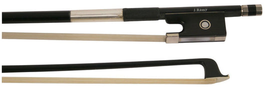 Knilling 3111T Jacques Remy Nickel-Silver Black Carbon Fiber 3/4 Viola Bow