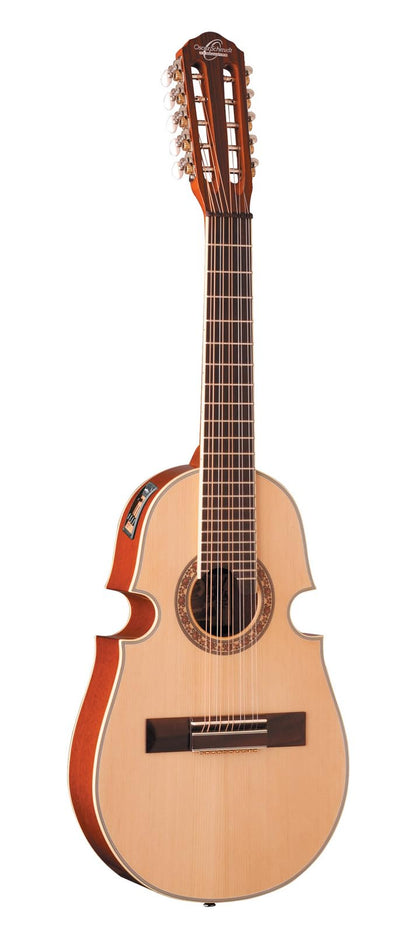Oscar Schmidt OQ40SE Acoustic-Electric Latin Cuatro with Bag